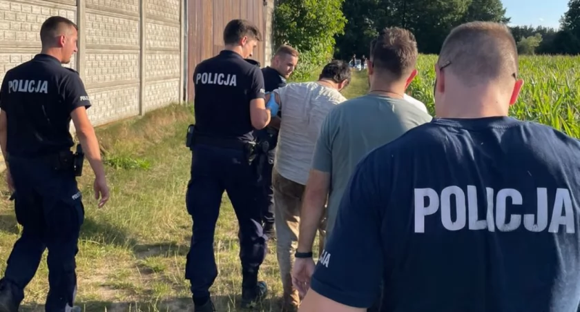 Pościg policji w powiatach kępińskim i wieruszowskim
