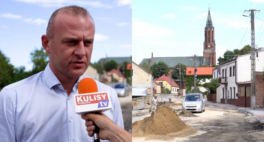 Przebudowa ulicy Częstochowskiej w Osjakowie: rozmowa z Bartłomiejem Pankiem