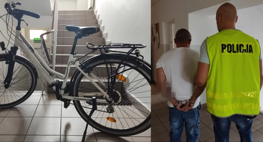 31-letni mężczyzna zatrzymany za kradzież roweru w Sulmierzycach