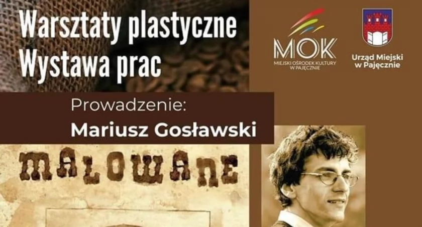 Pajęczno Malowane Kawą - warsztaty plastyczne