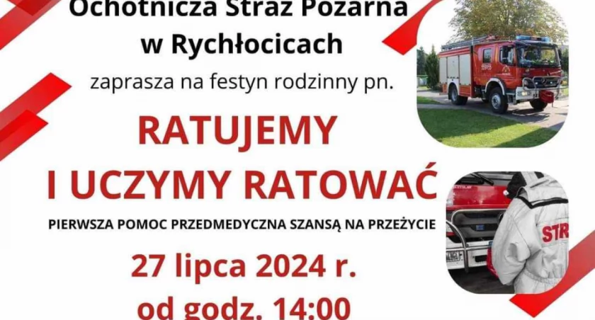 OSP Rychłocice zaprasza na festyn edukacyjny 