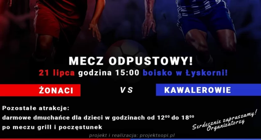Odpustowe Granie: Żonaci kontra Kawalerowie w Łyskorni – Niezapomniany Mecz!