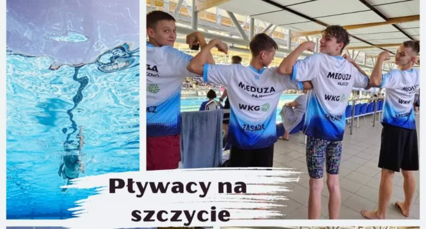 Meduza Pajęczno na fali sukcesów. Młodych pływaków wspiera WKG Raciszyn 