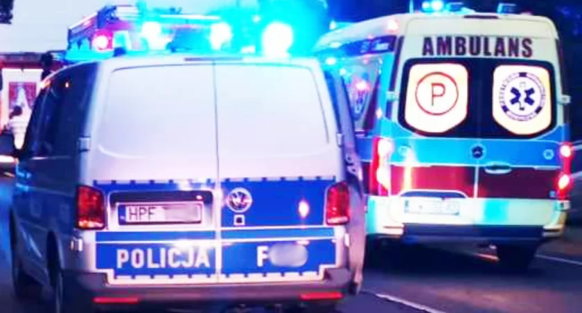 Potrącenie rowerzystki w Wieruszowie: 36-latek spowodował kolizję na rondzie
