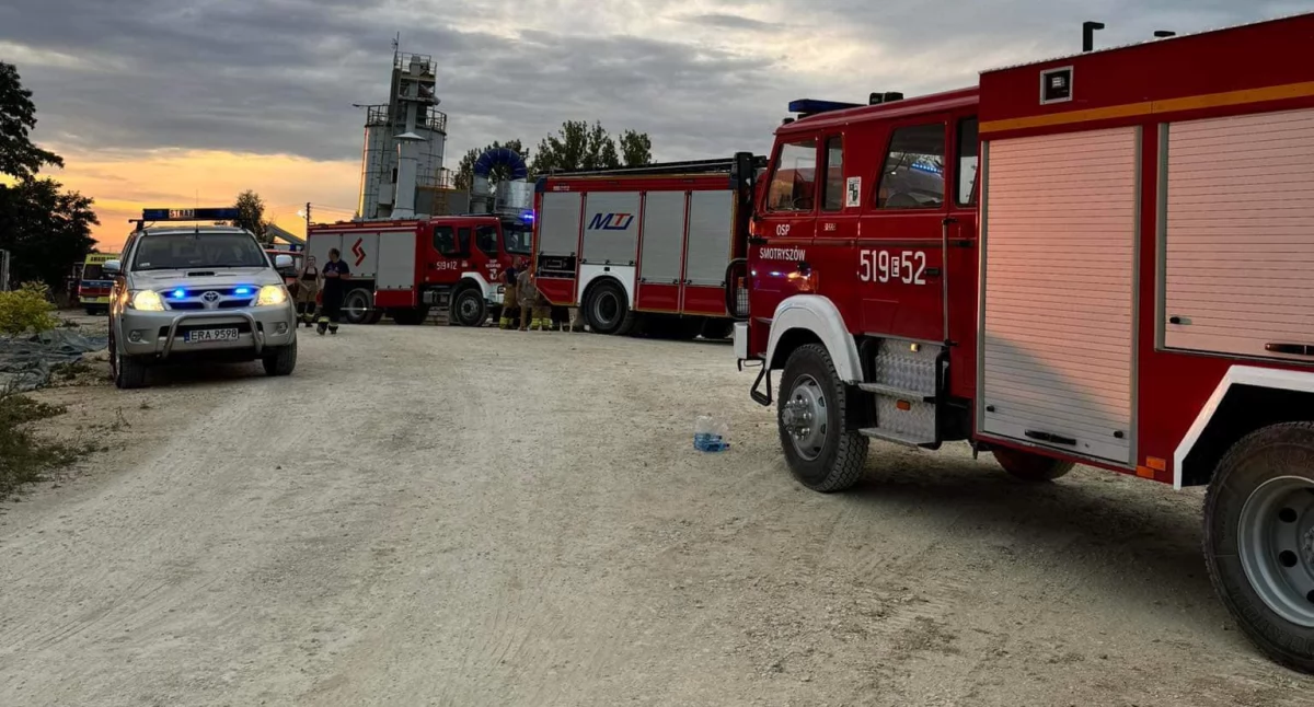 Tragedia w kopalni wapienia - urobek przysypał 55-latka