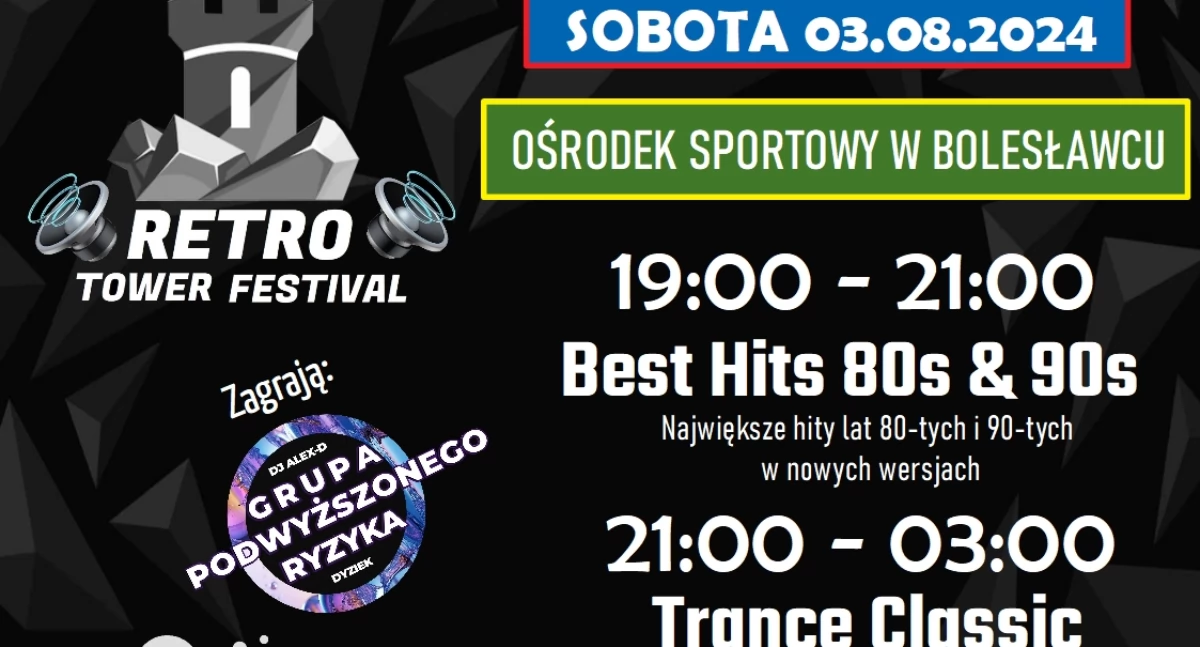 Retro Tower Festival - powrót do przeszłości z muzyką i rozrywką