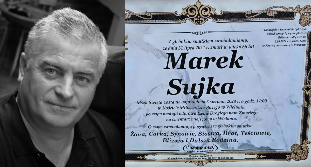 Ostatnie pożegnanie Marka Sujki: nie żyje wybitny chirurg i społecznik