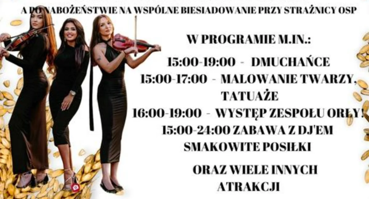 Dożynki 2024 w Kolonii Lisowice: wielkie świętowanie z mnóstwem atrakcji
