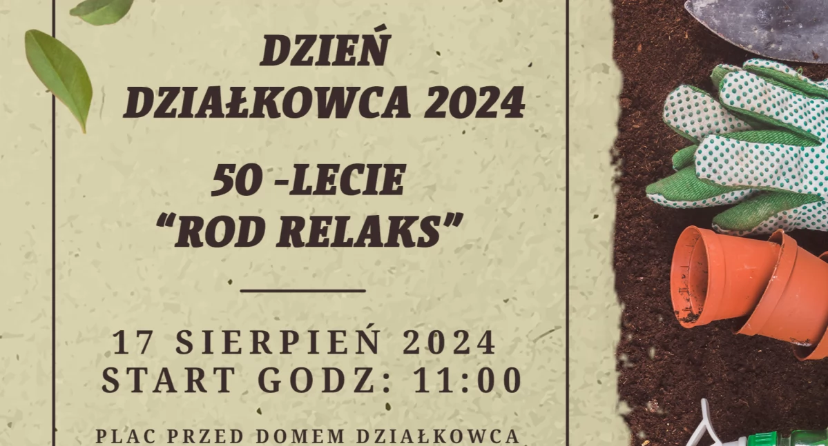 50 lat ogródków działkowych 
