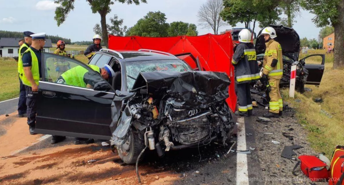 Tragiczny wypadek - dwie osoby nie żyją, sprawca kompletnie pijany