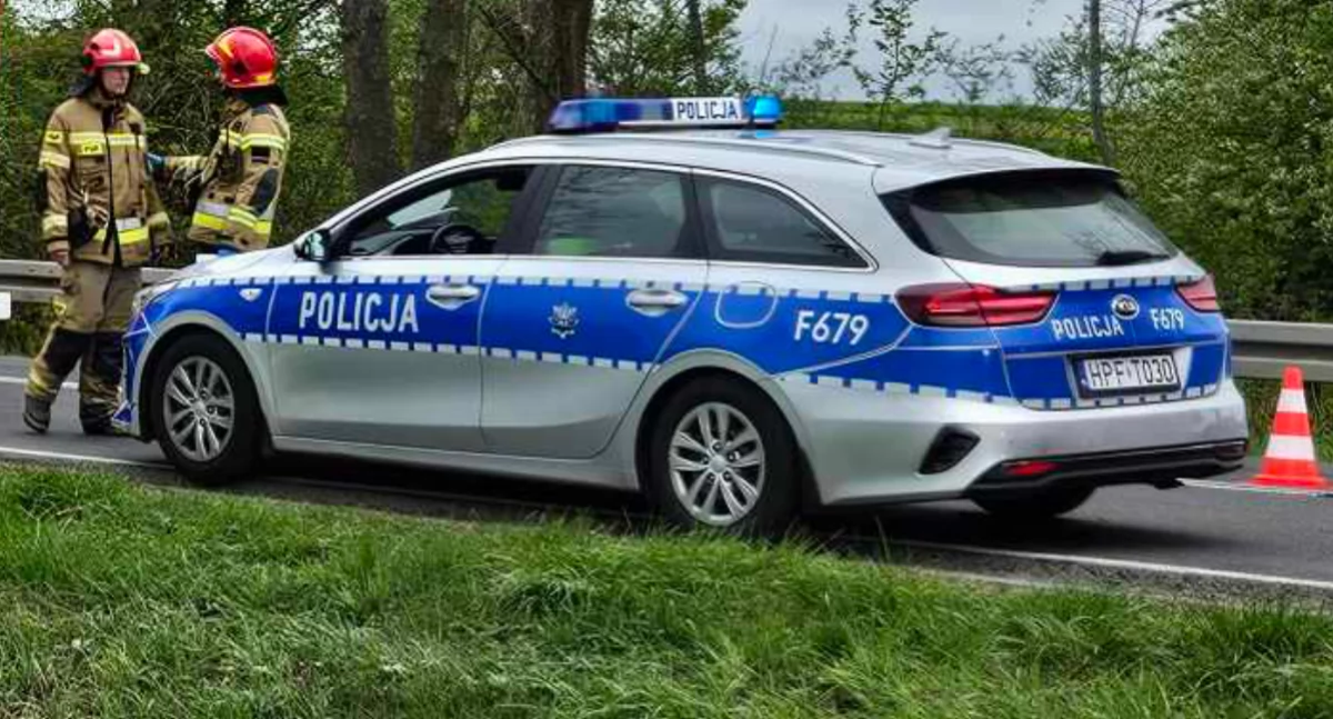 Wypadek na ulicy Warszawskiej w Wieluniu: rowerzysta w szpitalu