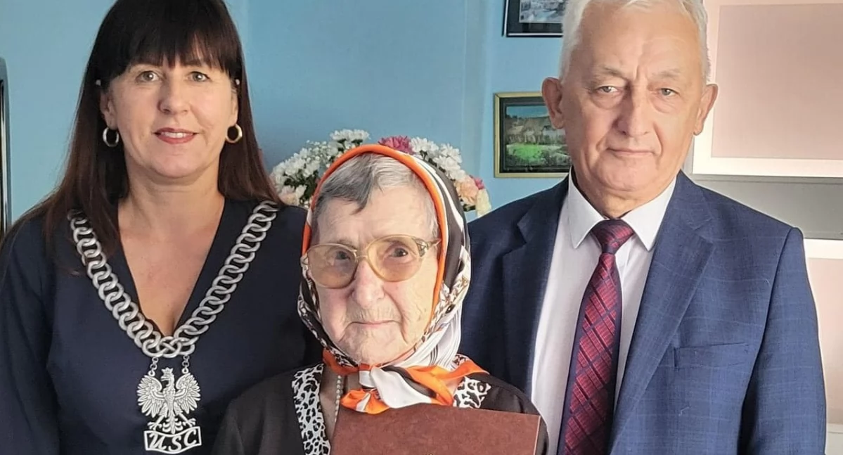 Stulatka z gminy Sulmierzyce świętuje – wyjątkowy jubileusz pani Adeli Mielczarek