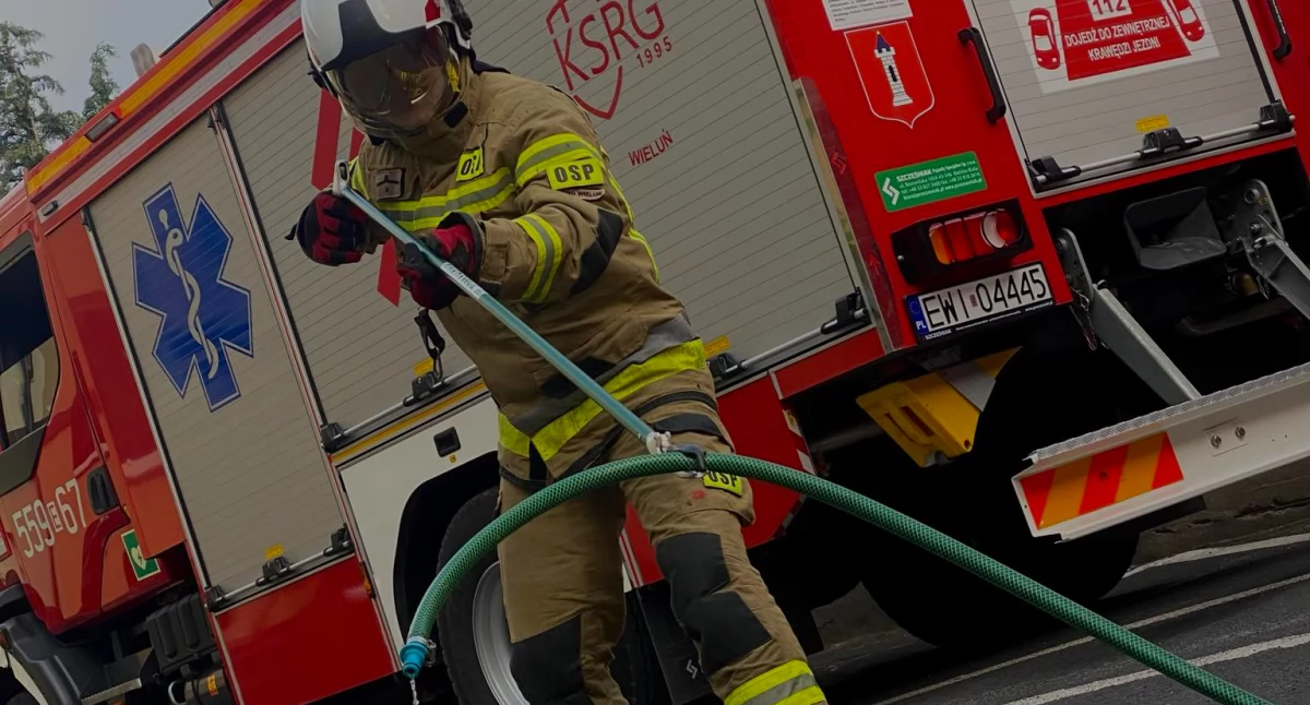 Ochotnicy z Wielunia chcą być gotowi na każdą sytuację 