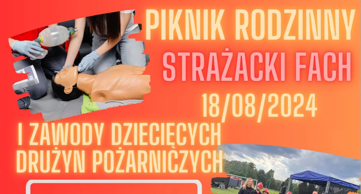 Festyn Rodzinny Strażacki Fach i Zawody Dziecięcych Drużyn Pożarniczych w Bieńcu