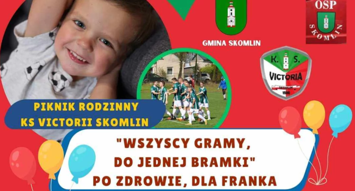 Wszyscy gramy, do jednej bramki – po zdrowie, dla Franka 