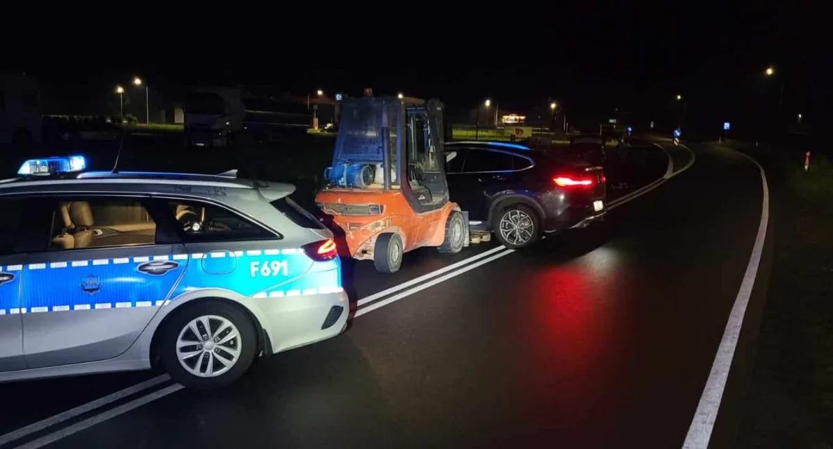 Niebywałe, na jaki pomysł wpadł pijany kierowca 