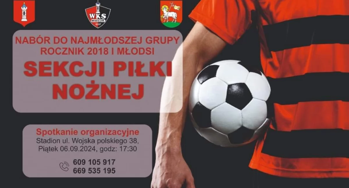 WKS 1957 Wieluń ogłasza nabór dla najmłodszych piłkarzy