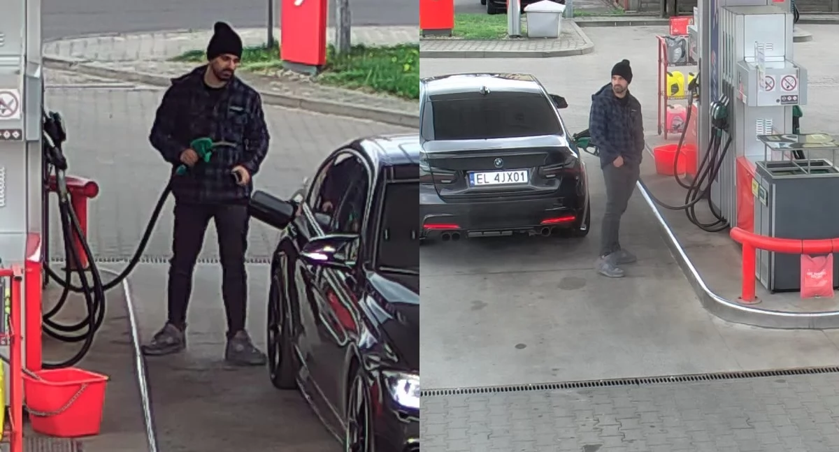 Ukradł paliwo na fałszywych tablicach rejestracyjnych - policja poszukuje złodzieja!