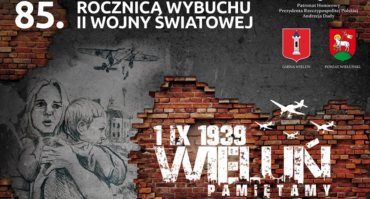 85. rocznica wybuchu II wojny światowej - jak wygląda program obchodów w Wieluniu?
