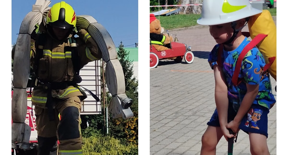 V Bieg Strażaka w Lututowie: Strażacka rywalizacja pełna emocji