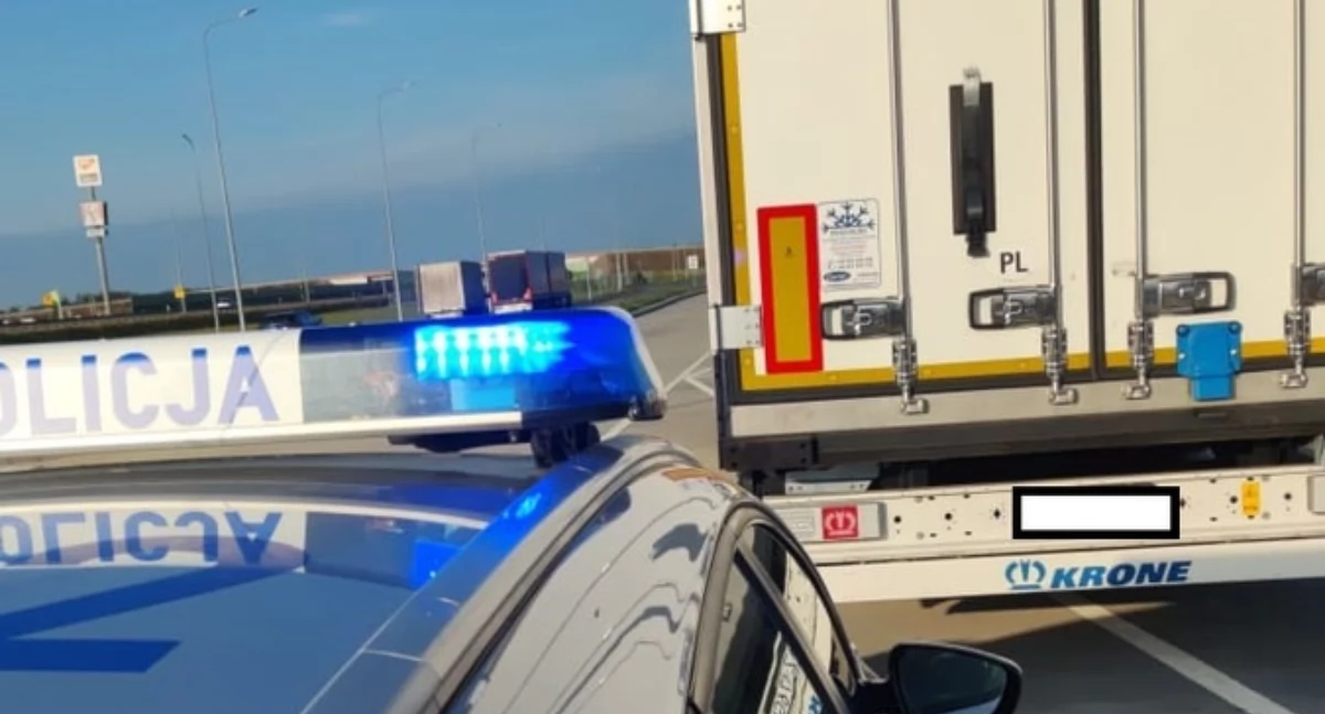 Pijany Białorusin jechał ciężarówką na S8 - miał prawie 2,5 promila alkoholu w organizmie