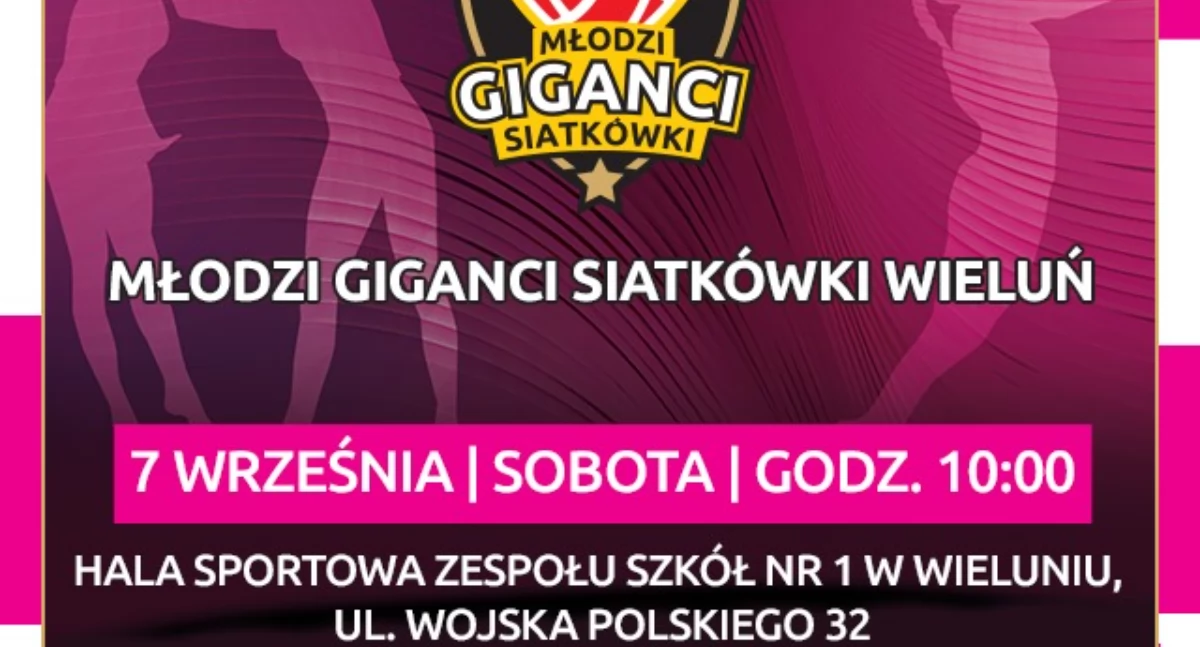 Młodzi Giganci Siatkówki w Wieluniu. Turniej siatkarski już 7 września