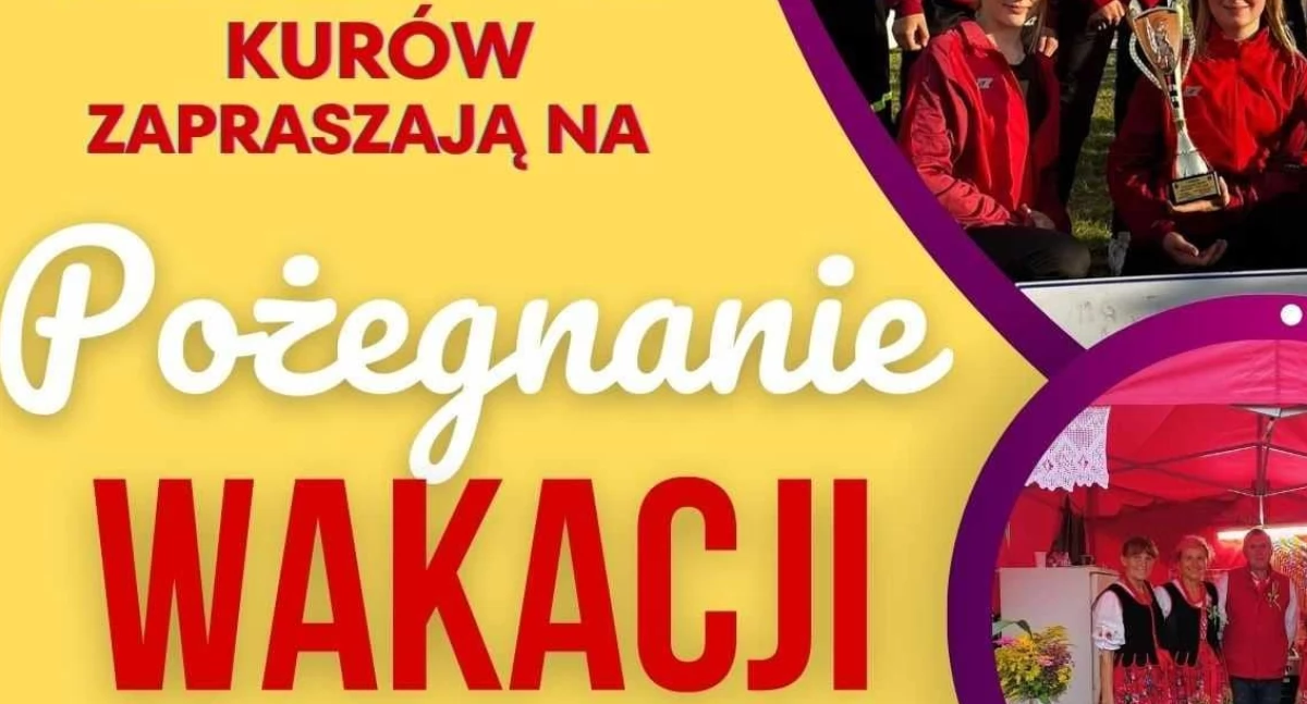 Wakacje powoli dobiegają końca - w Kurowie zapraszają na rodzinny festyn