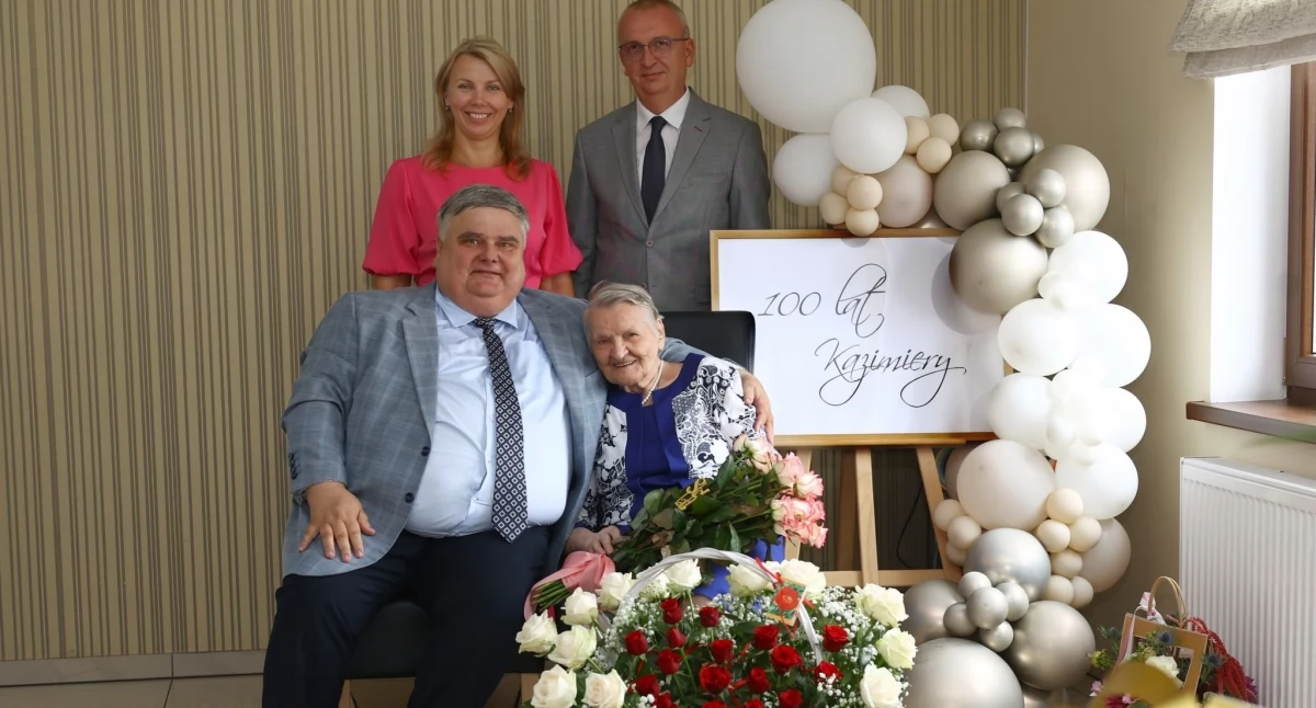 Pani Kazimiera Ciura ukończyła sto lat 