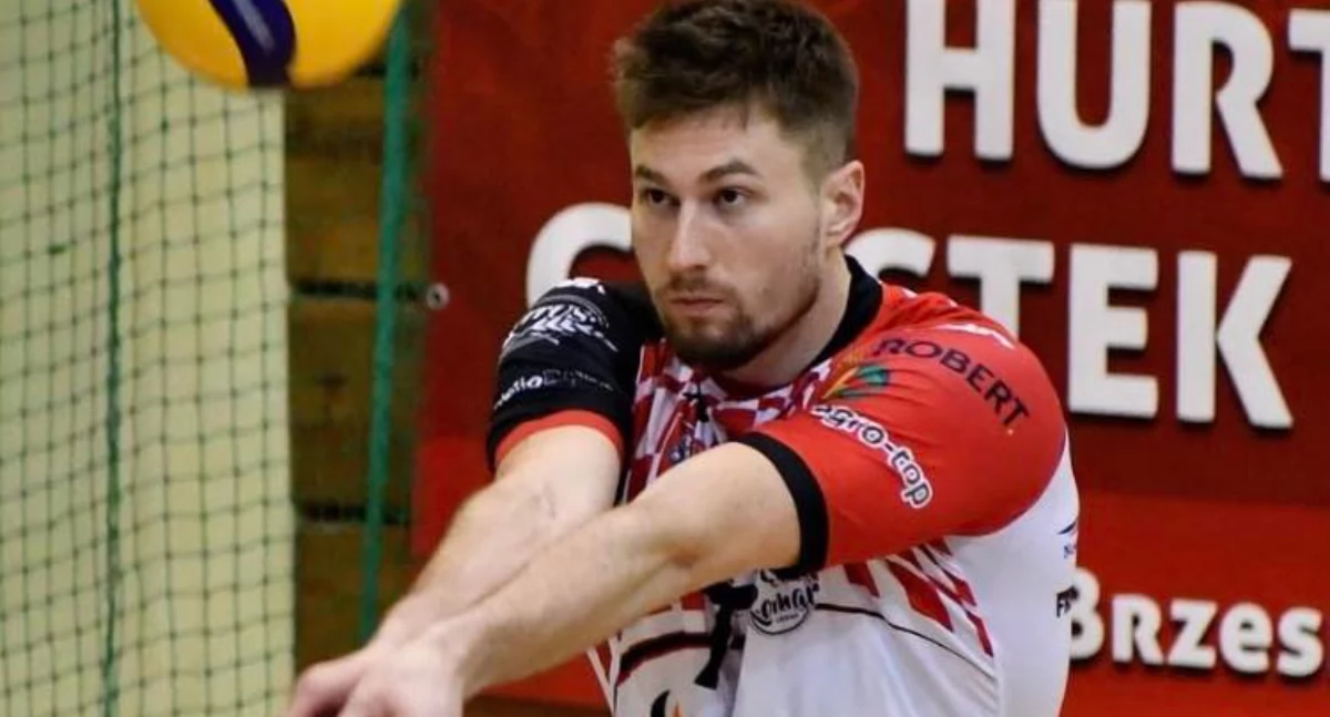 Radek Szczeciński nowym środkowym bloku siatkarskiego WKS-u Wieluń