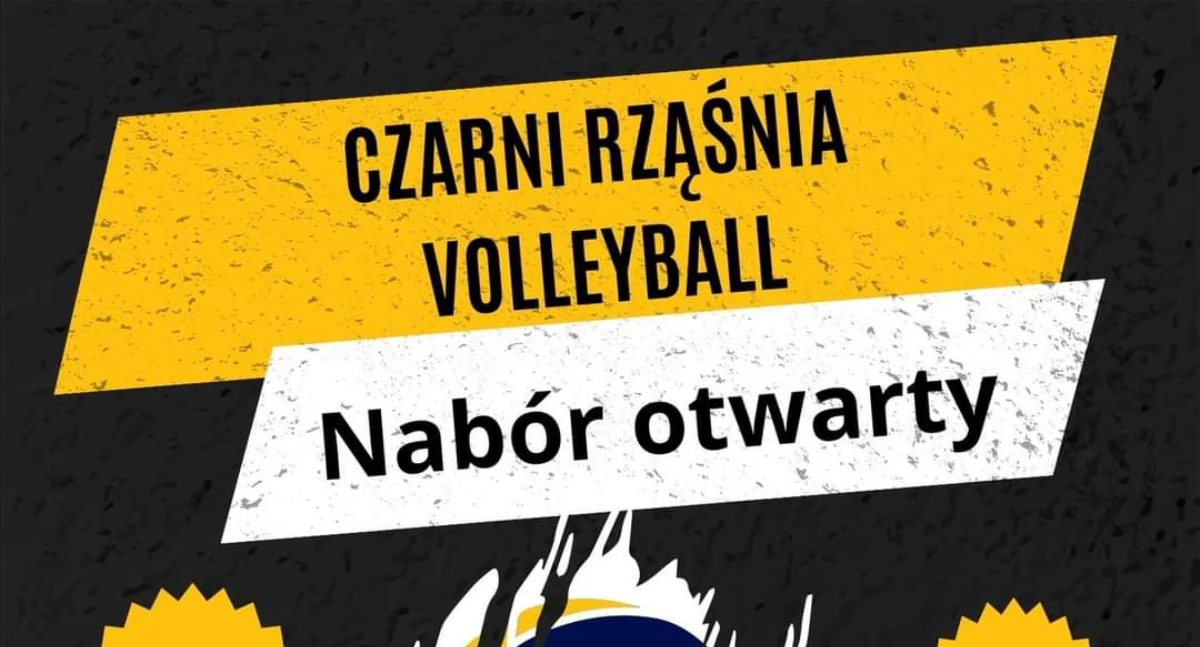 Czarni Rząśnia ogłaszają nabór do sekcji siatkówki! Zajęcia ruszają już 16 września 2024
