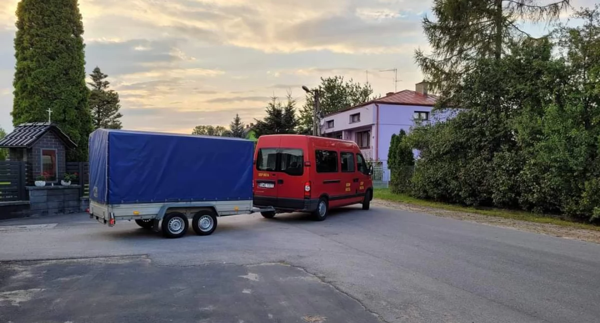 Solidarność Strażaków: OSP Lututów i OSP Huta niosą pomoc powodzianom w Polanicy Zdrój