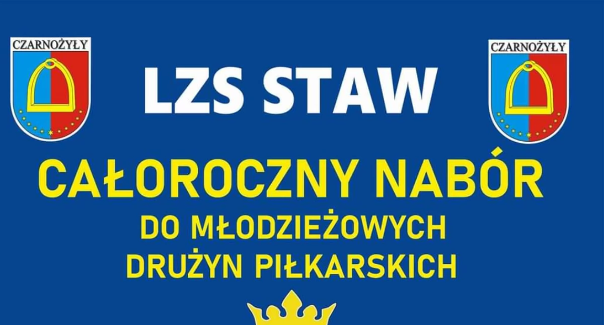 LZS Staw ogłasza całoroczny nabór do młodzieżowych drużyn piłkarskich