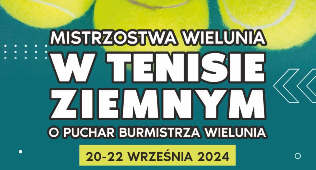 Mistrzostwa Wielunia w Tenisie Ziemnym – Zagraj o Puchar Burmistrza!
