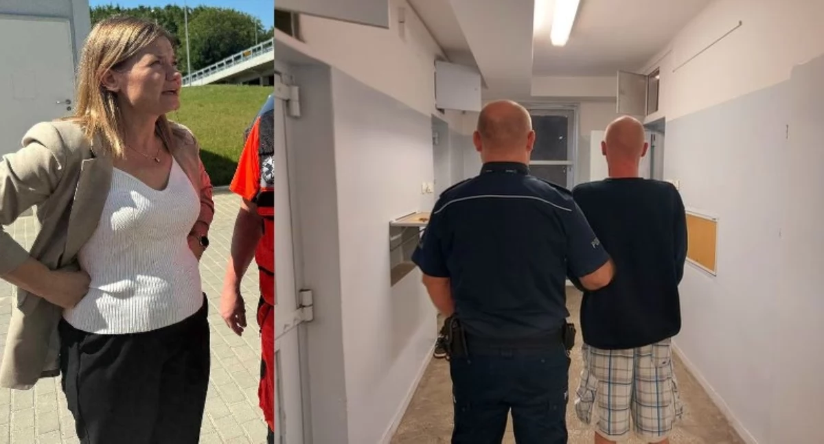 25-latek zdemolował wieluński SOR. Był pijany