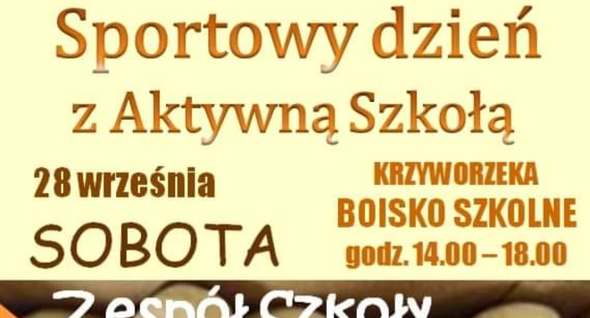 Sportowy Dzień z Aktywną Szkołą w Krzyworzece. Piknik pełen atrakcji