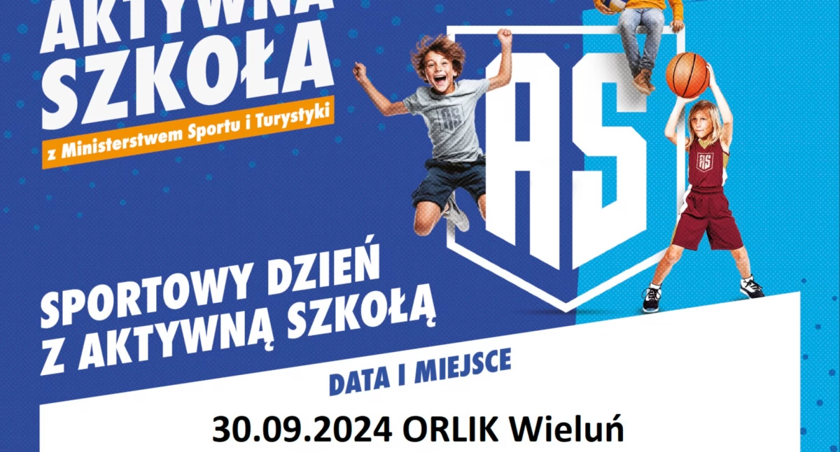 Bezpłatny Dzień Sportu z Aktywną Szkołą już 30 września w Wieluniu