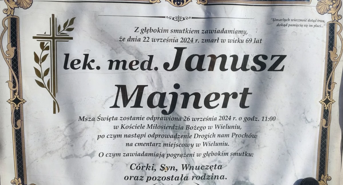 Wieluń pożegnał znanego lekarza 