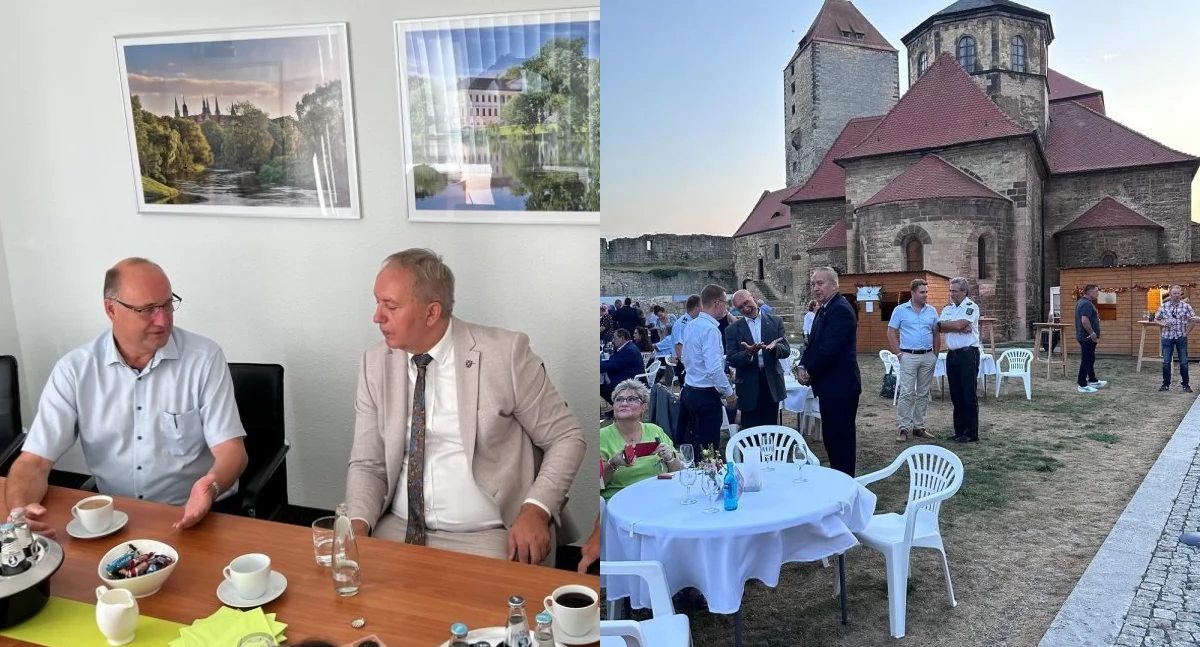 20-lecie partnerstwa polsko-niemieckich samorządów - delegacja z pajęczańskiego starostwa pojechała do Niemiec