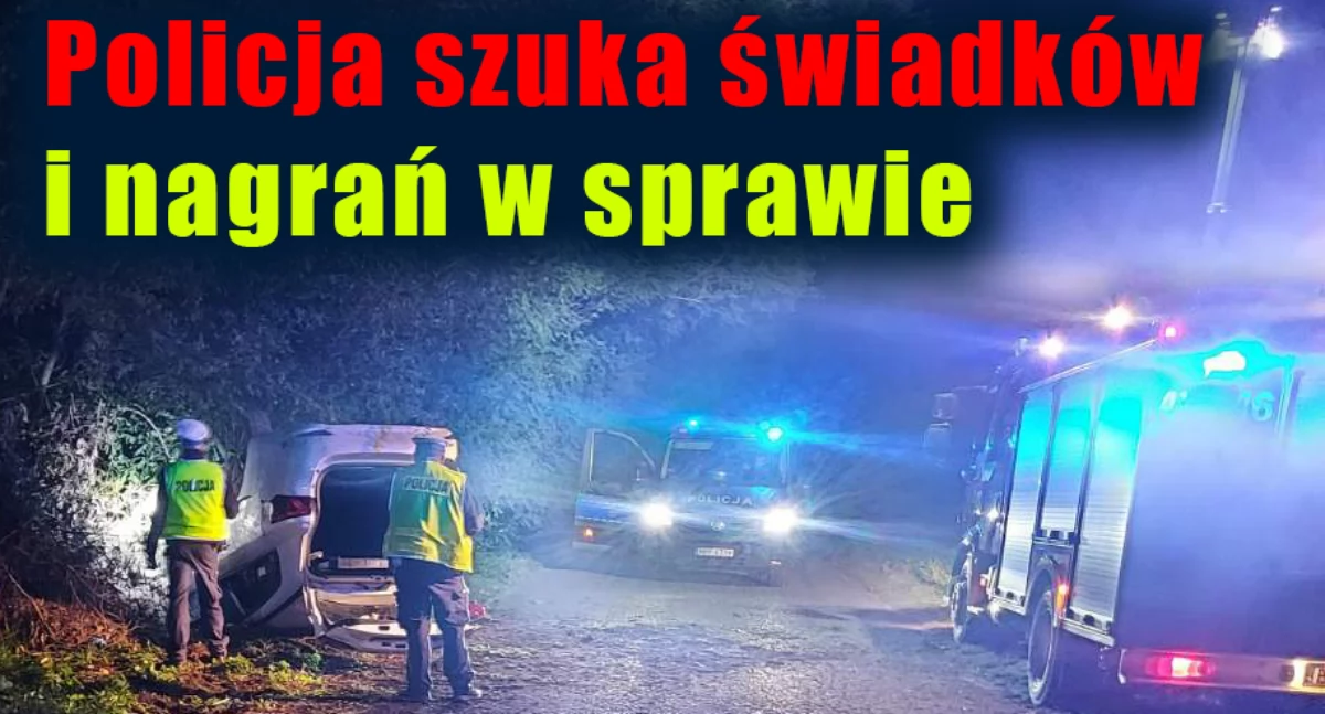 Policja apeluje o pomoc w sprawie zabójstwa – poszukiwane osoby z nagraniami z kamer samochodowych