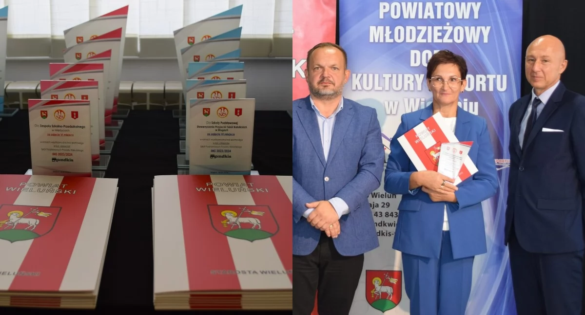 Podsumowali sportową rywalizację uczniów w powiecie wieluńskim - kto był najlepszy?