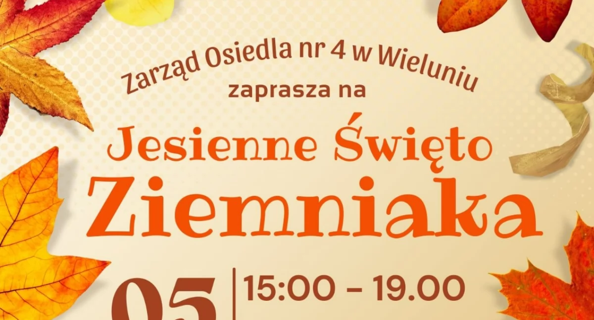 Jesienne Święto Ziemniaka w Wieluniu - co przygotowali organizatorzy?