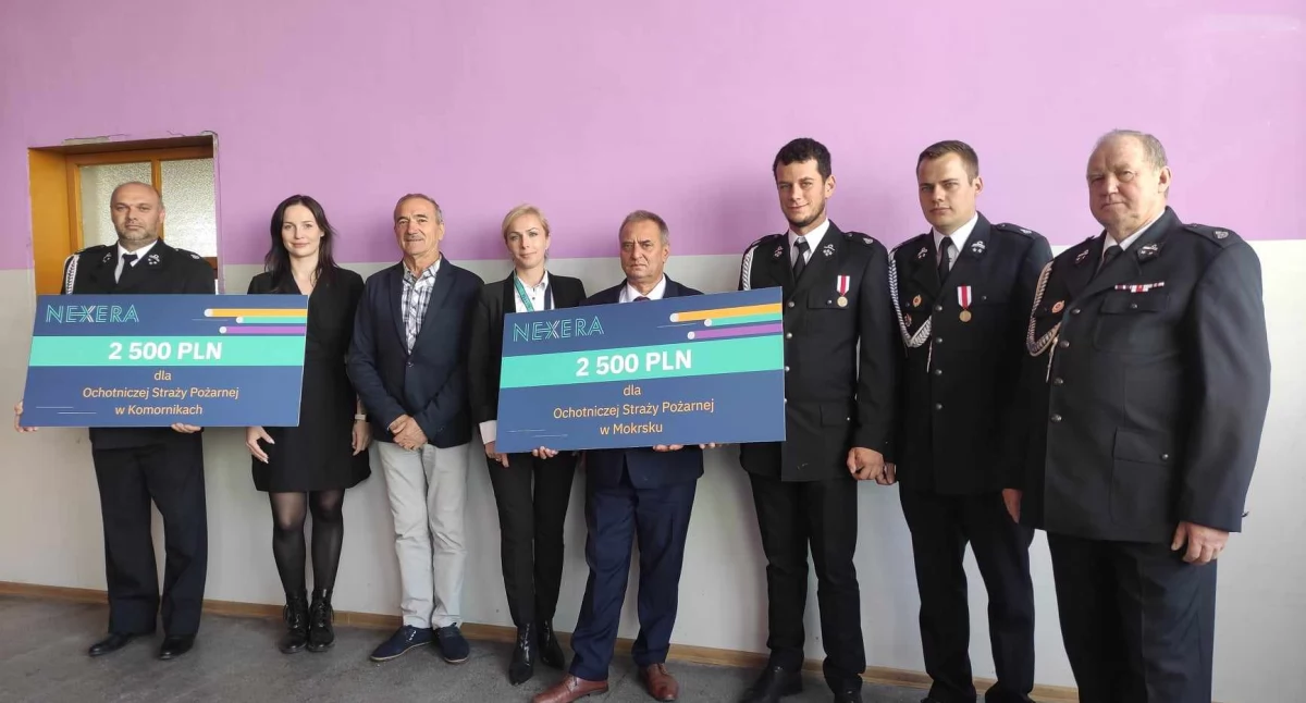 Strażacy otrzymali cenne wsparcie 