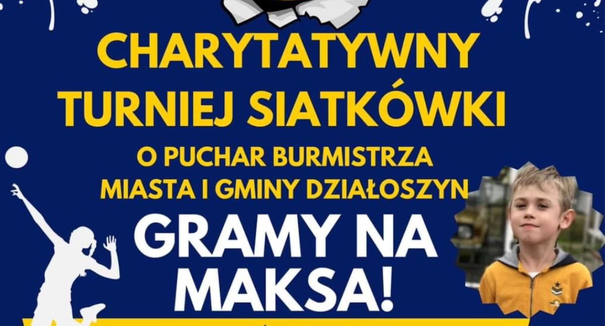 Charytatywny Turniej Siatkówki w Raciszynie 2024 – Gramy na Maksimum dla Maksa! Pomagamy Razem!