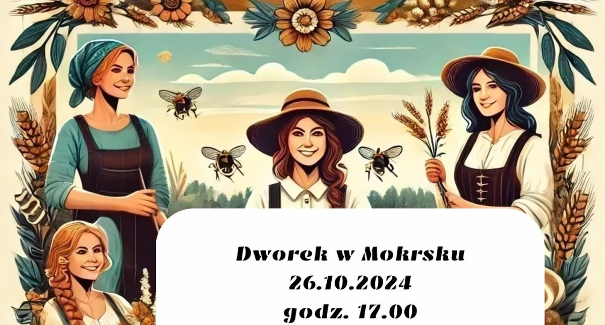 Dzień Kobiet Wiejskich w Mokrsku: Warsztaty kulinarne, rękodzielnicze i ziołowe – wszystko za darmo!