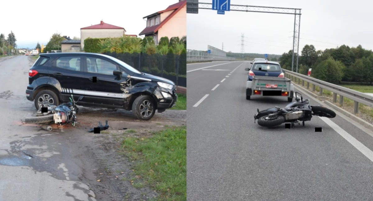 Trzy wypadki w jeden dzień - policja apeluje do kierowców o ostrożność!