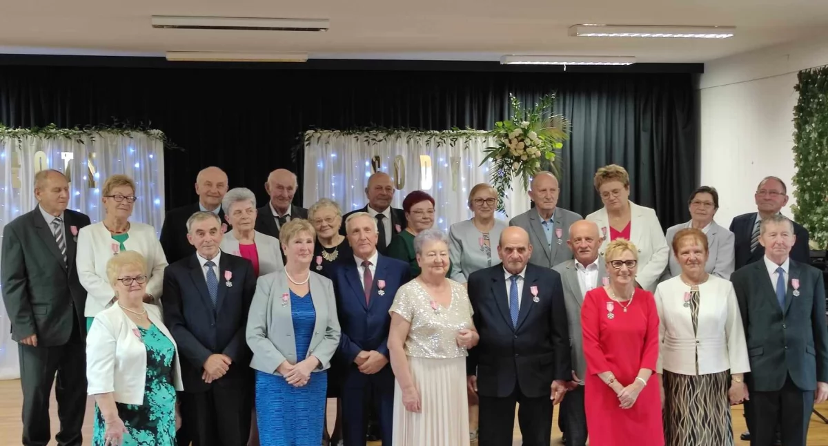 Złote gody w gminie Czarnożyły - 50 lat wspólnej drogi 