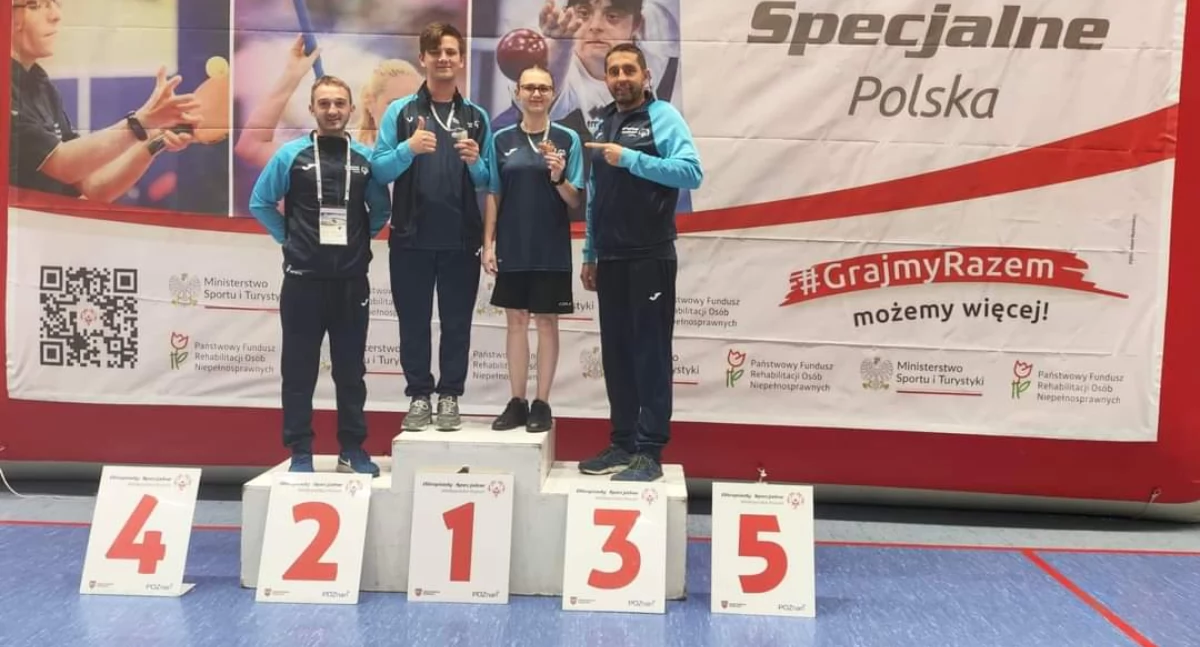 Wieluńscy sportowcy z czołowymi lokatami na XI Ogólnopolskim Turnieju Badmintona Olimpiad Specjalnych w Trzciance