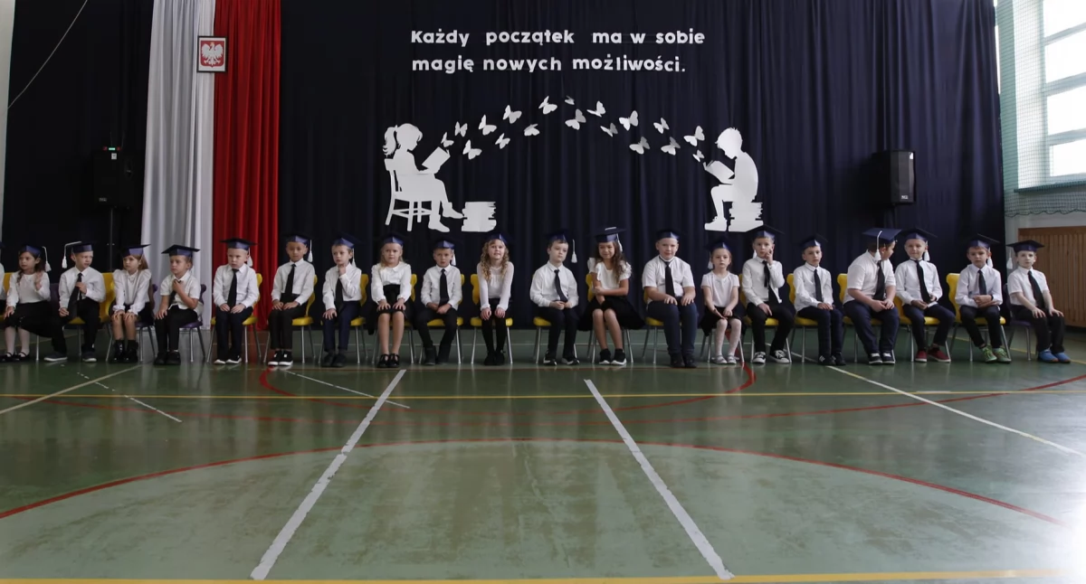 Ślubowanie pierwszaków w Dzietrznikach - to była piękna uroczystość!