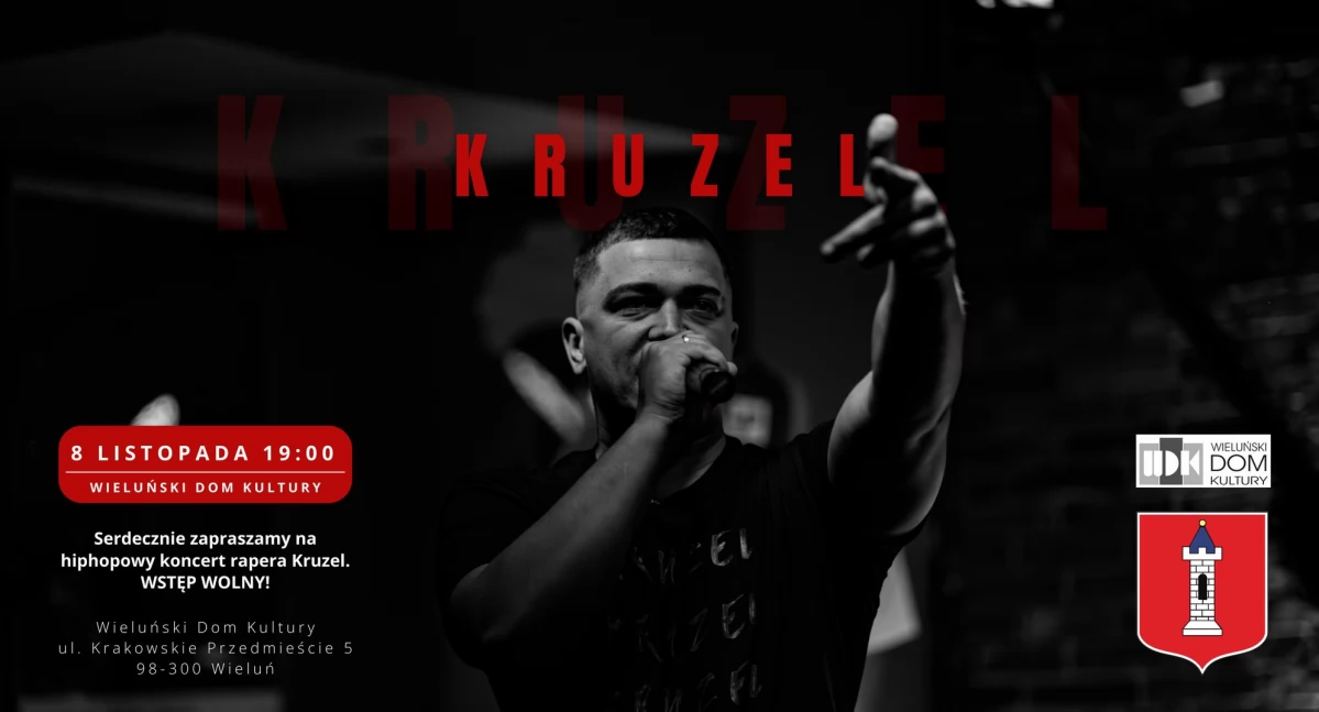 Gratka dla fanów hip-hopu - w Wieluniu wystąpi Kruzel