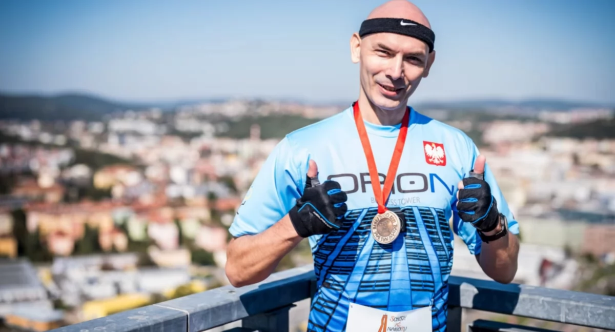 Marek Martyniak po sukcesie w Sky Tower Run: „Cieszę się, że organizm cały czas idzie do przodu”